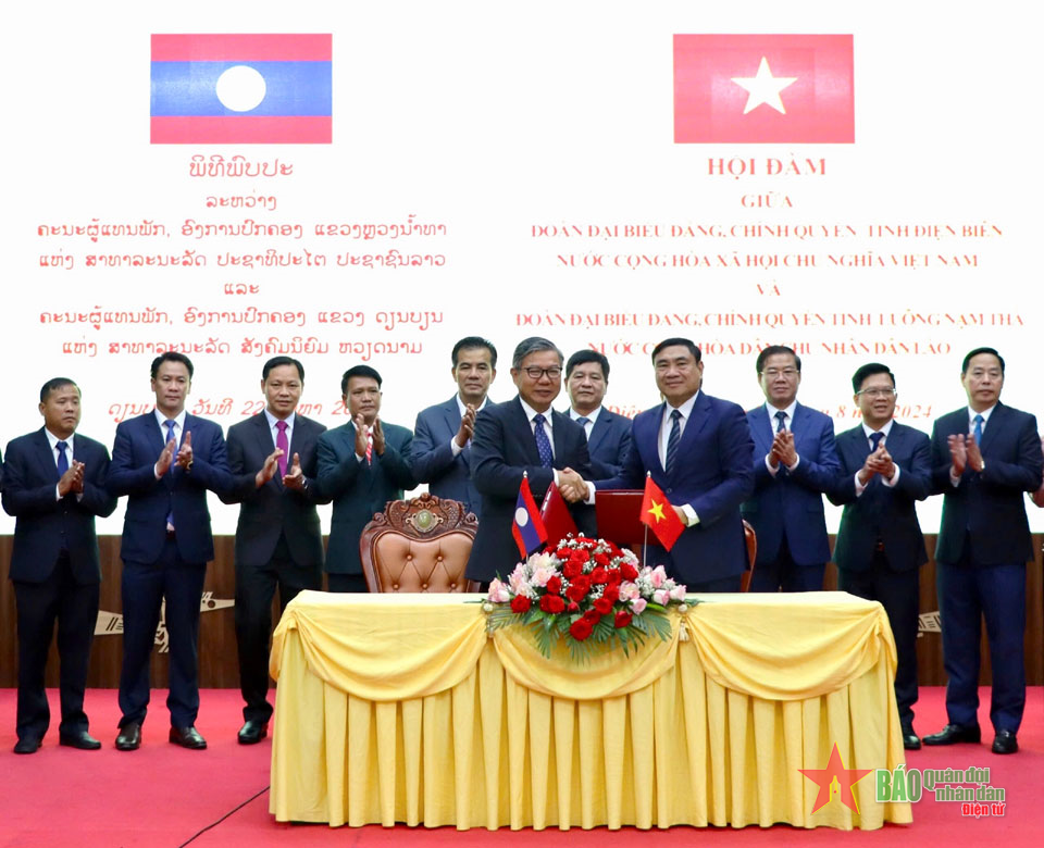 Hội đàm giữa hai tỉnh Điện Biên và Luang Namtha